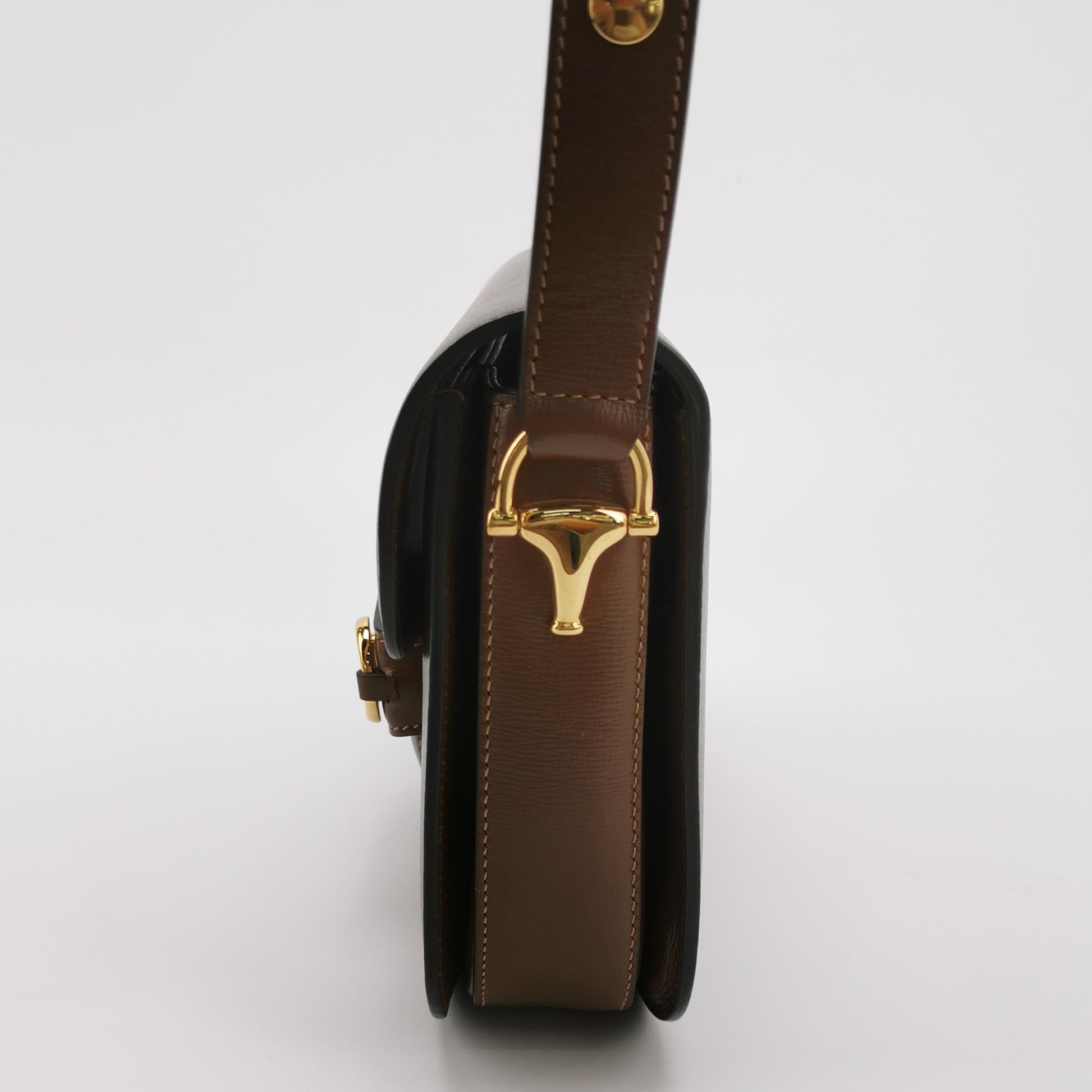 Gucci Horsebit 1955 Shoulder Bag Brown