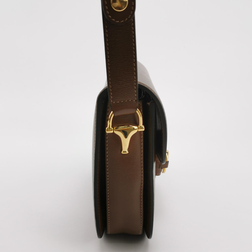 Gucci Horsebit 1955 Shoulder Bag Brown