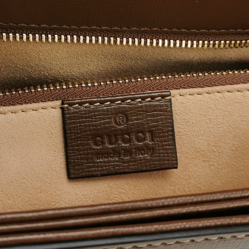 Gucci Horsebit 1955 Shoulder Bag Brown