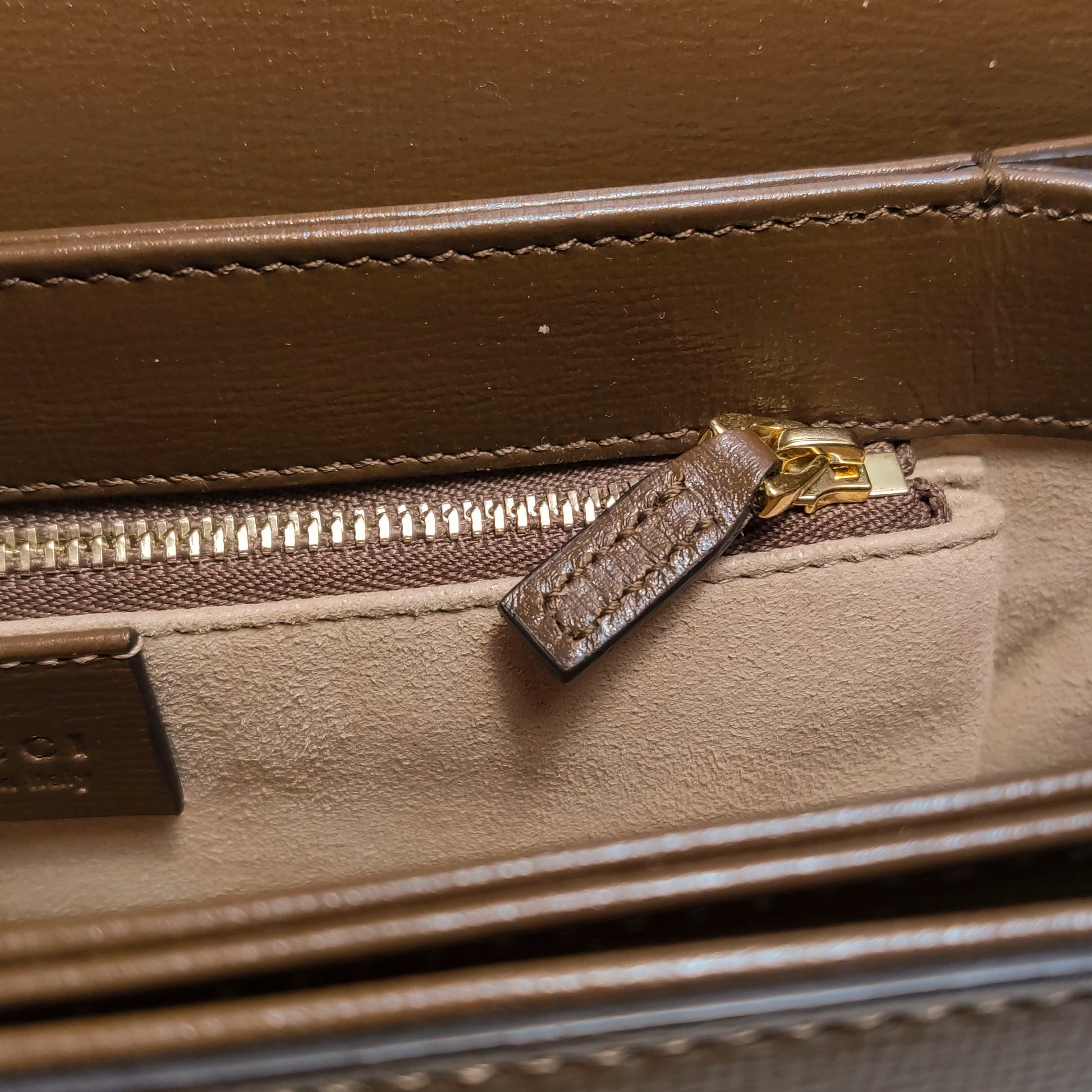 Gucci Horsebit 1955 Shoulder Bag Brown
