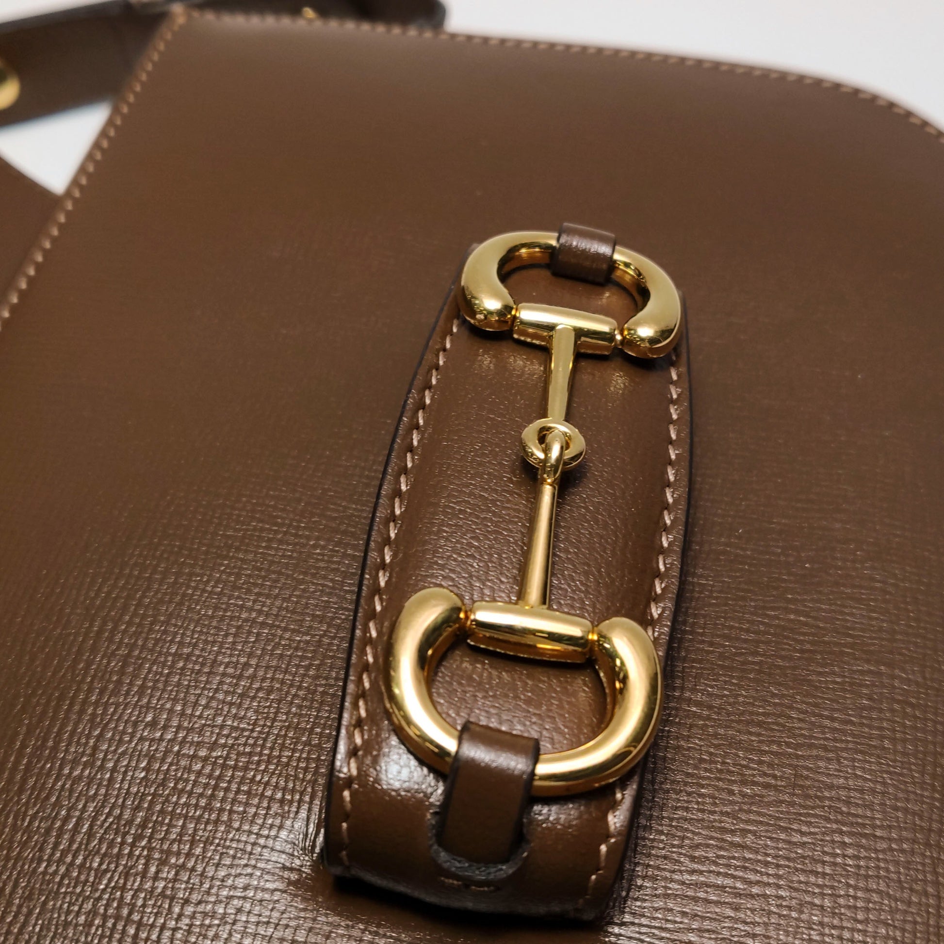 Gucci Horsebit 1955 Shoulder Bag Brown