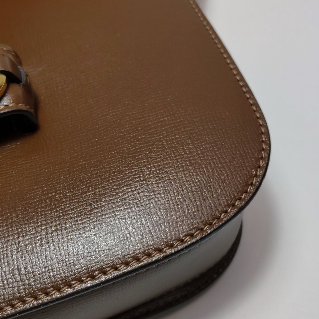 Gucci Horsebit 1955 Shoulder Bag Brown