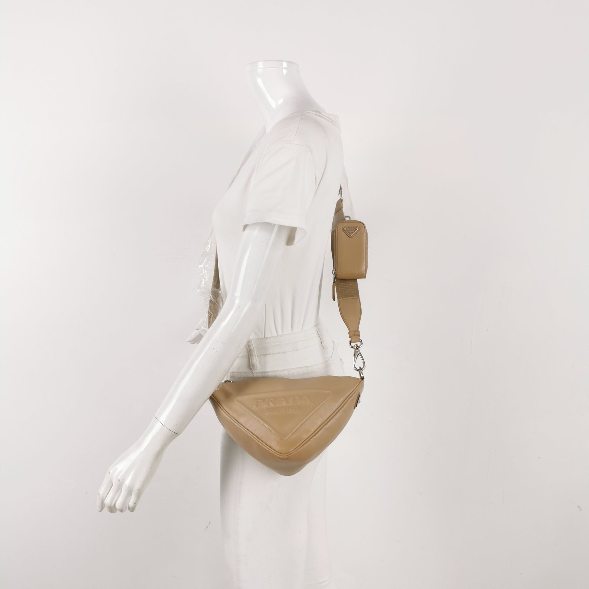 Prada Grace Lux Triangle Crossbody