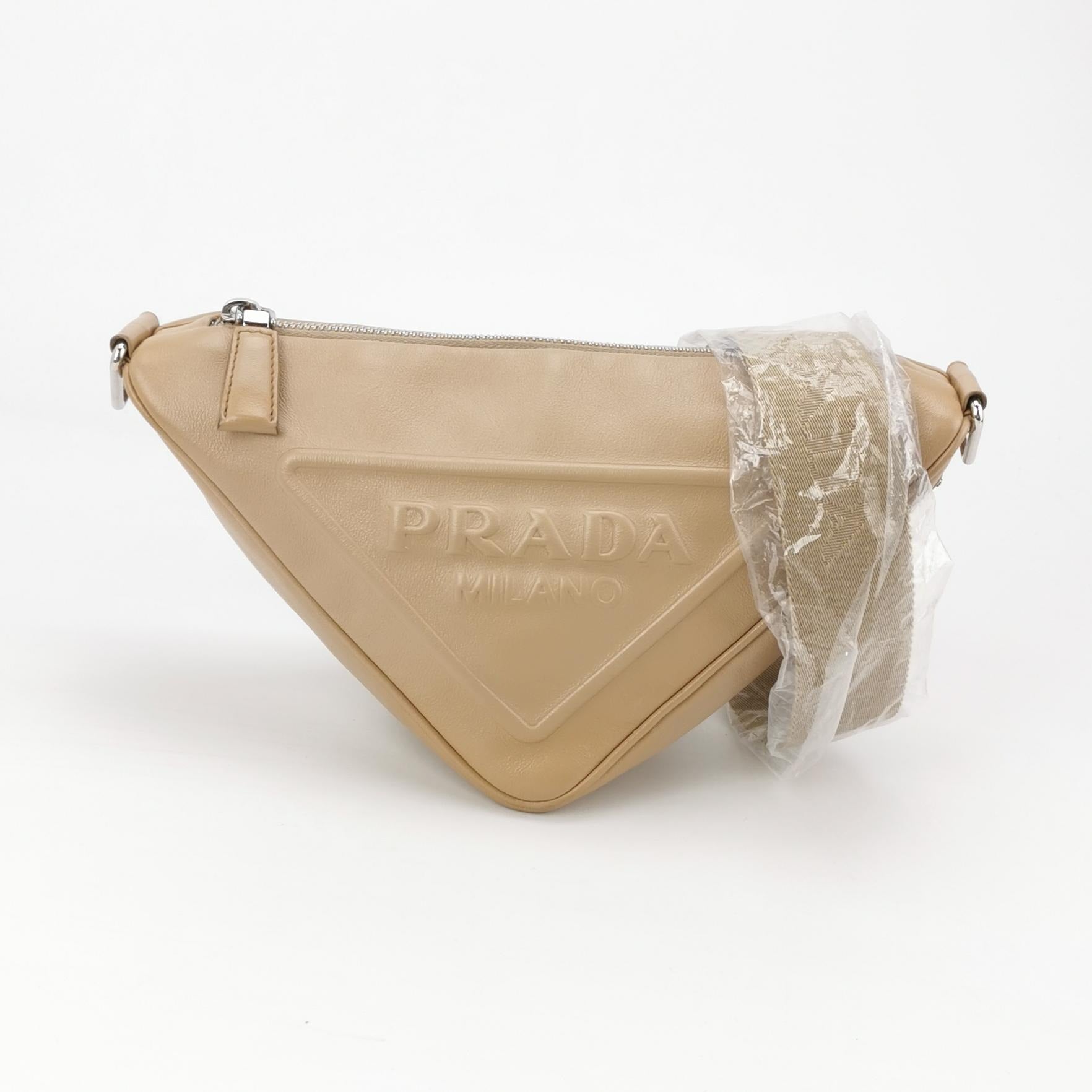 Prada Grace Lux Triangle Crossbody