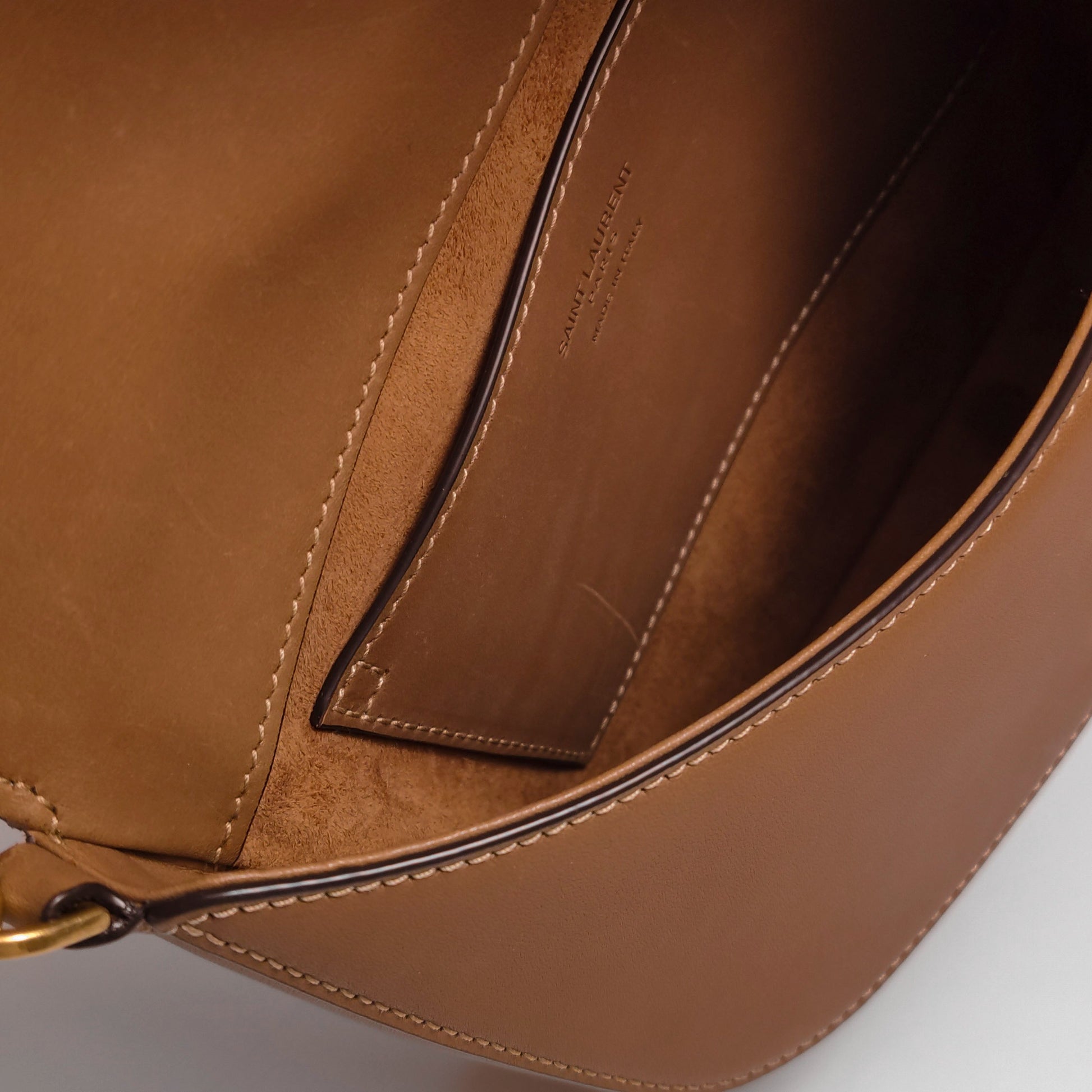 Saint Laurent Voltaire Tan