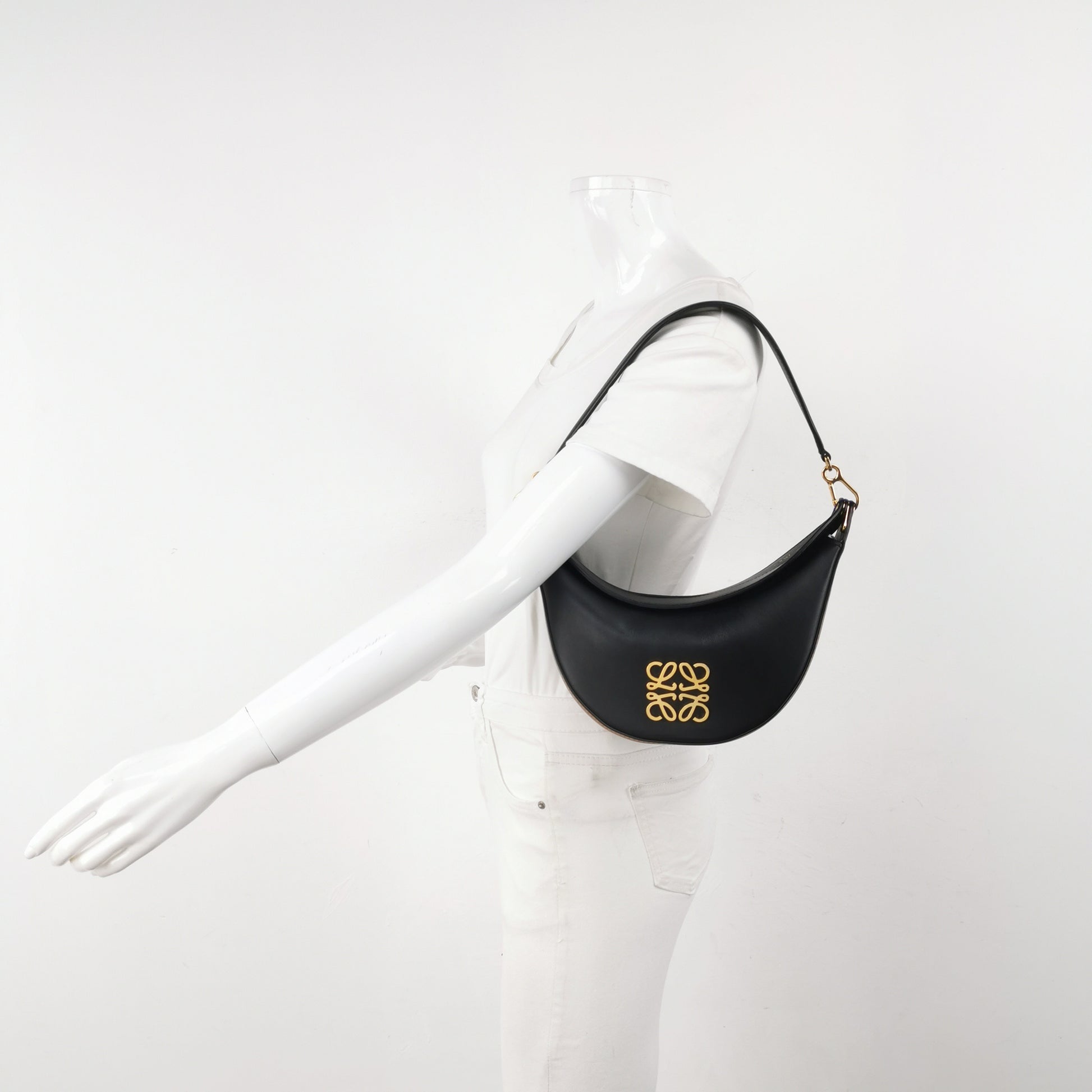 Loewe Luna Anagram Shoulder Bag Bicolor