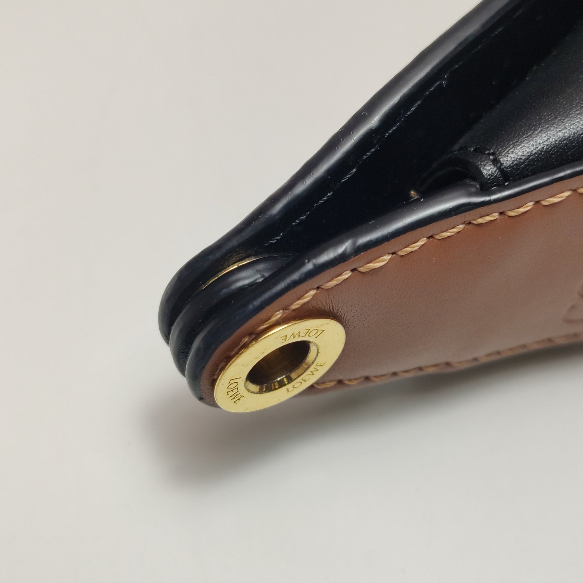 Loewe Luna Anagram Shoulder Bag Bicolor