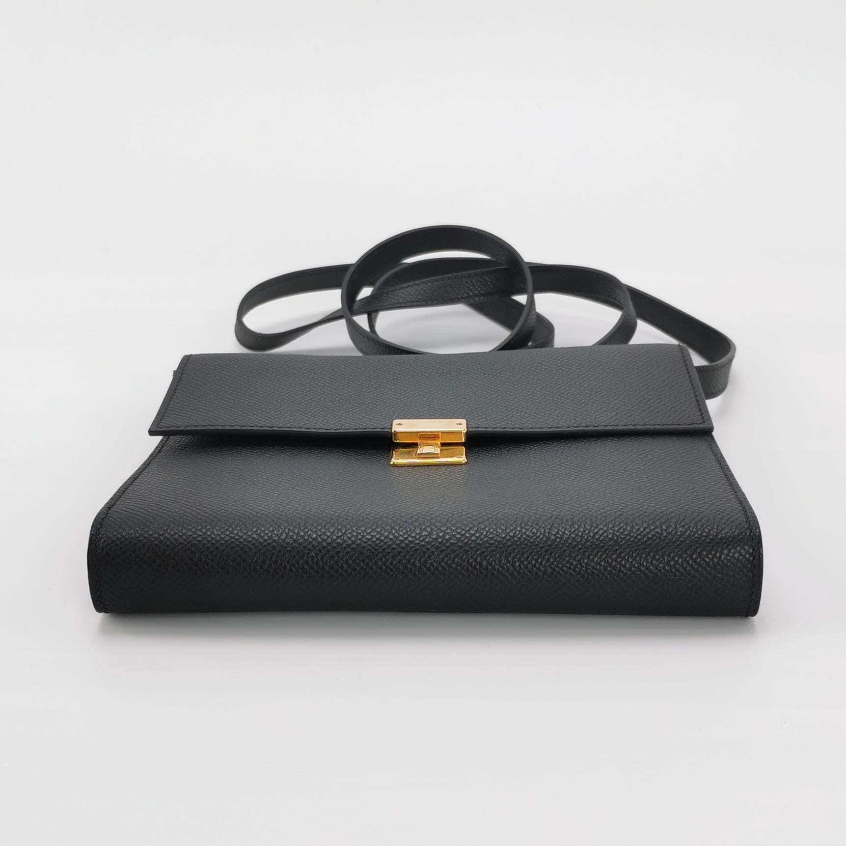 Hermès Clic 16 Epsom Black