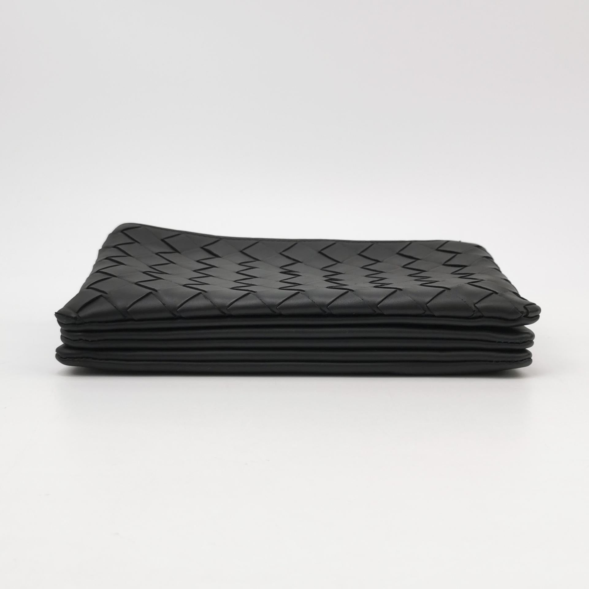 Bottega Veneta Triple Zip Messenger Bag