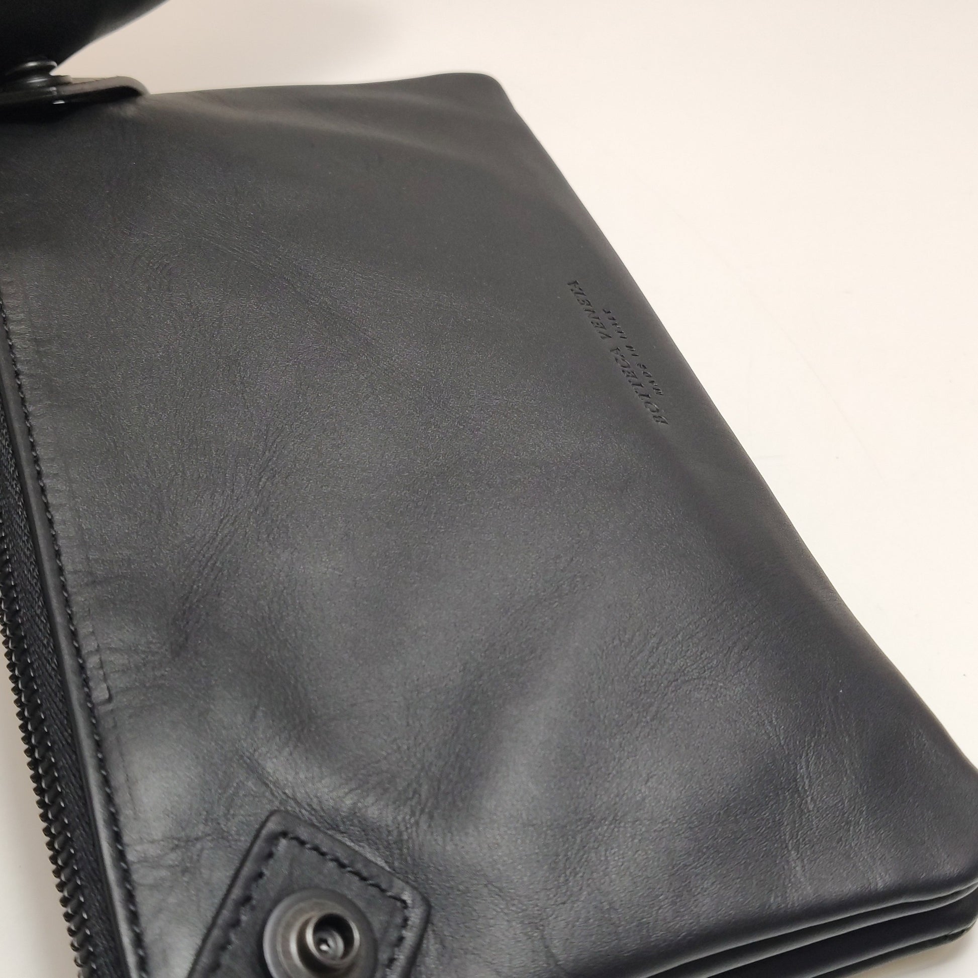 Bottega Veneta Triple Zip Messenger Bag