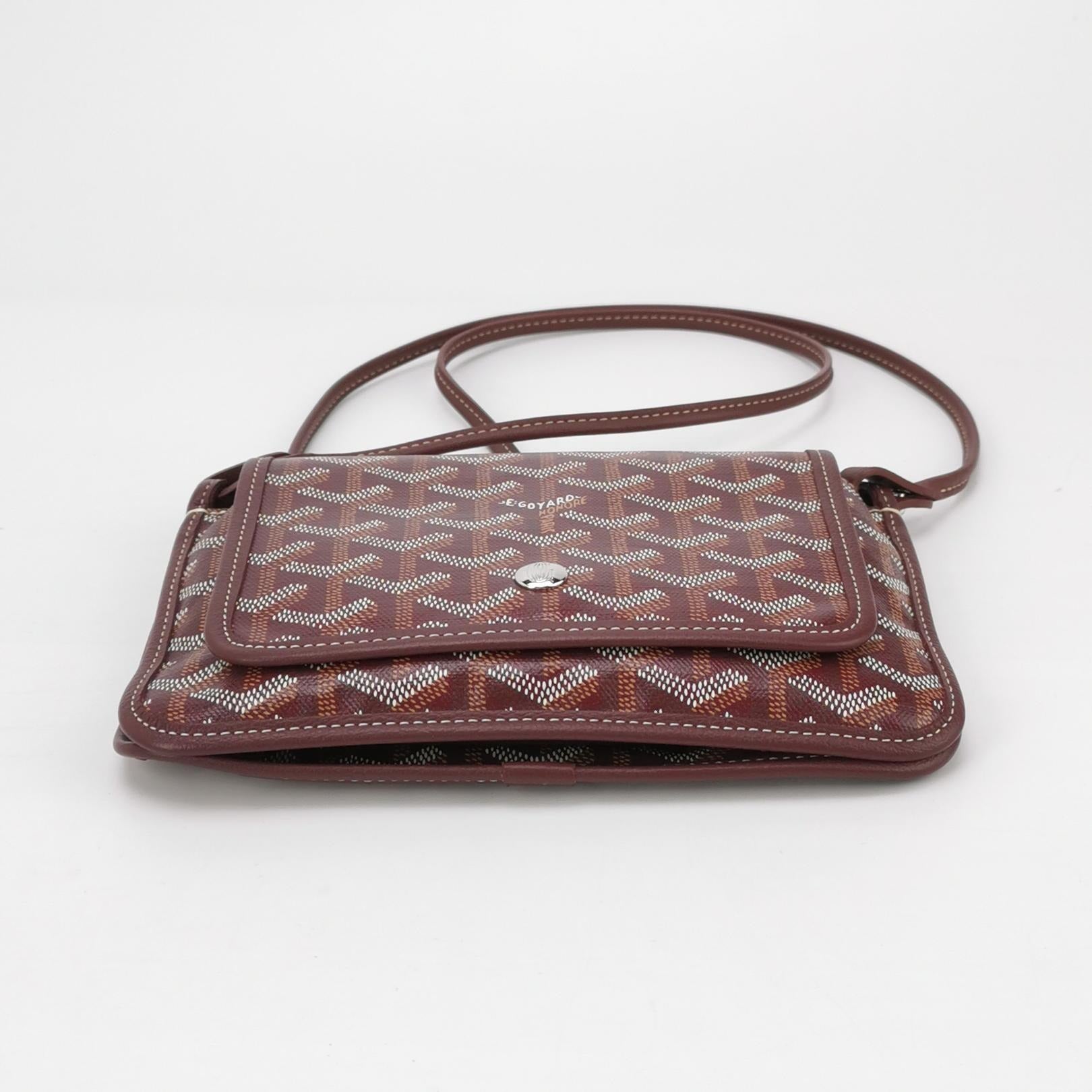 Goyard Plumet Burgundy