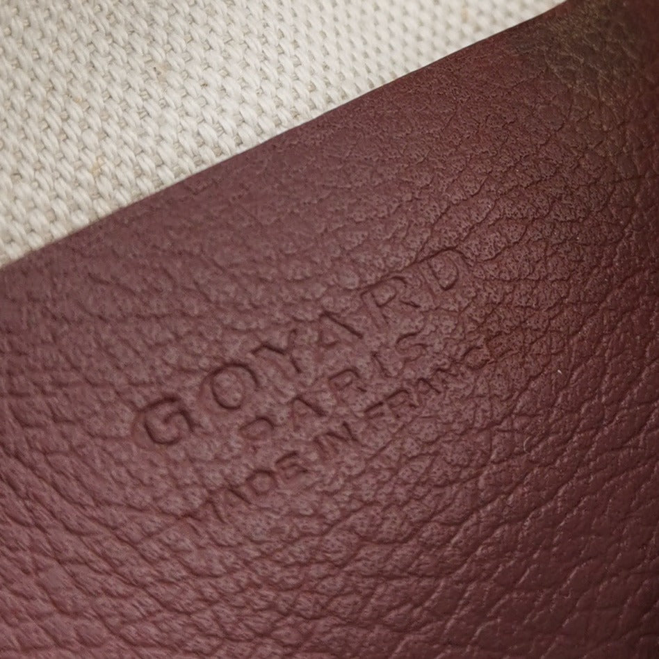 Goyard Plumet Burgundy