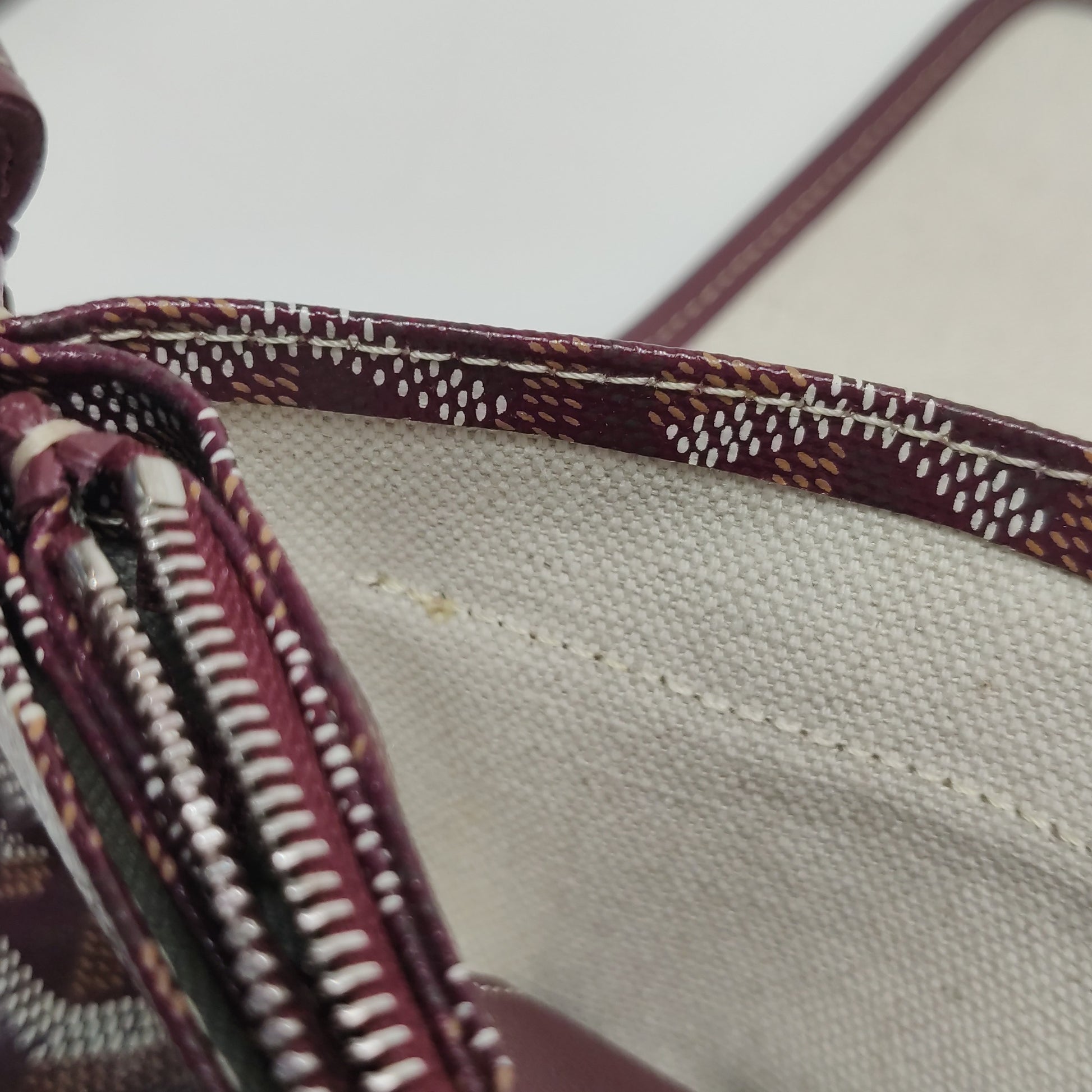 Goyard Plumet Burgundy