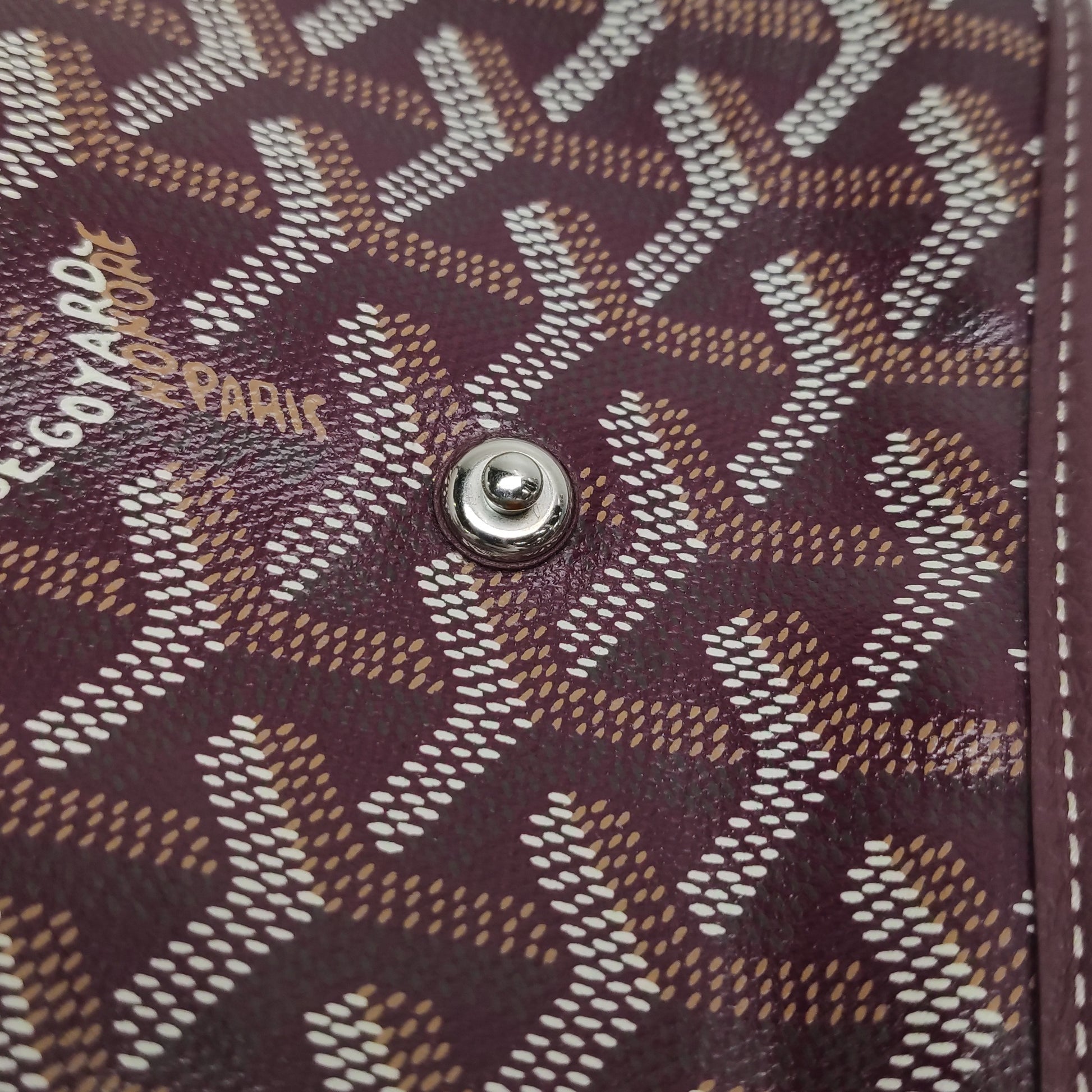Goyard Plumet Burgundy