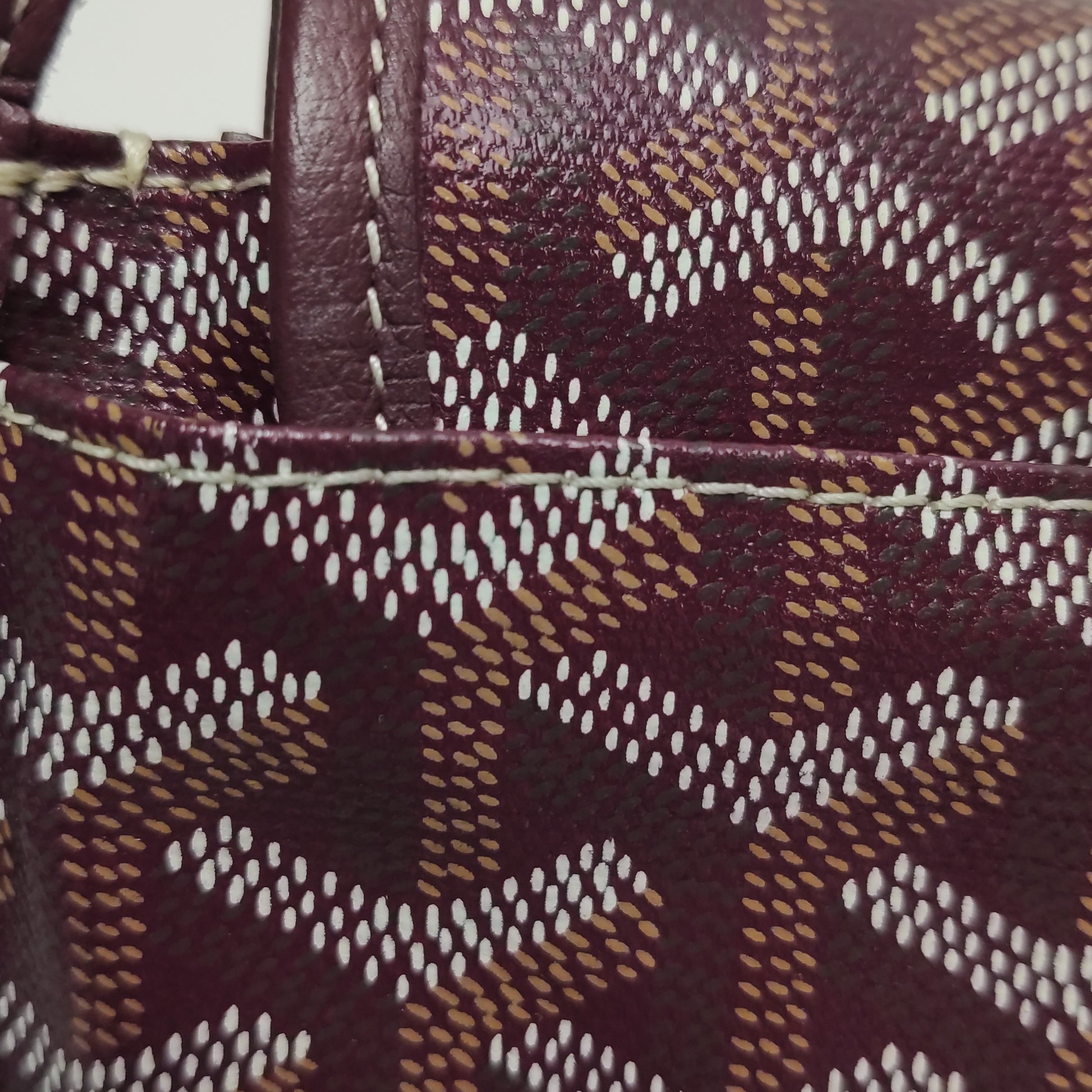Goyard Plumet Burgundy