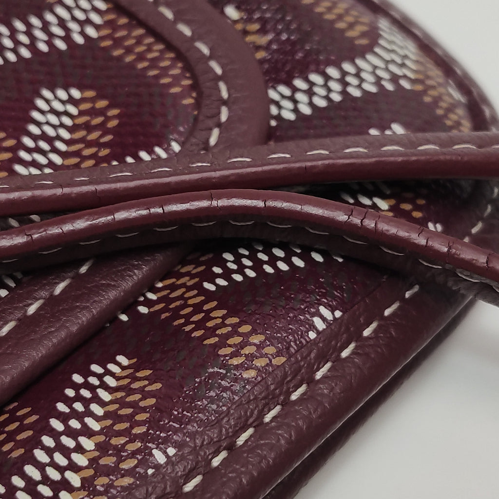 Goyard Plumet Burgundy