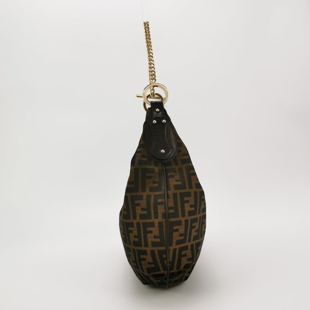 Fendi Zucca Chef Chain Hobo