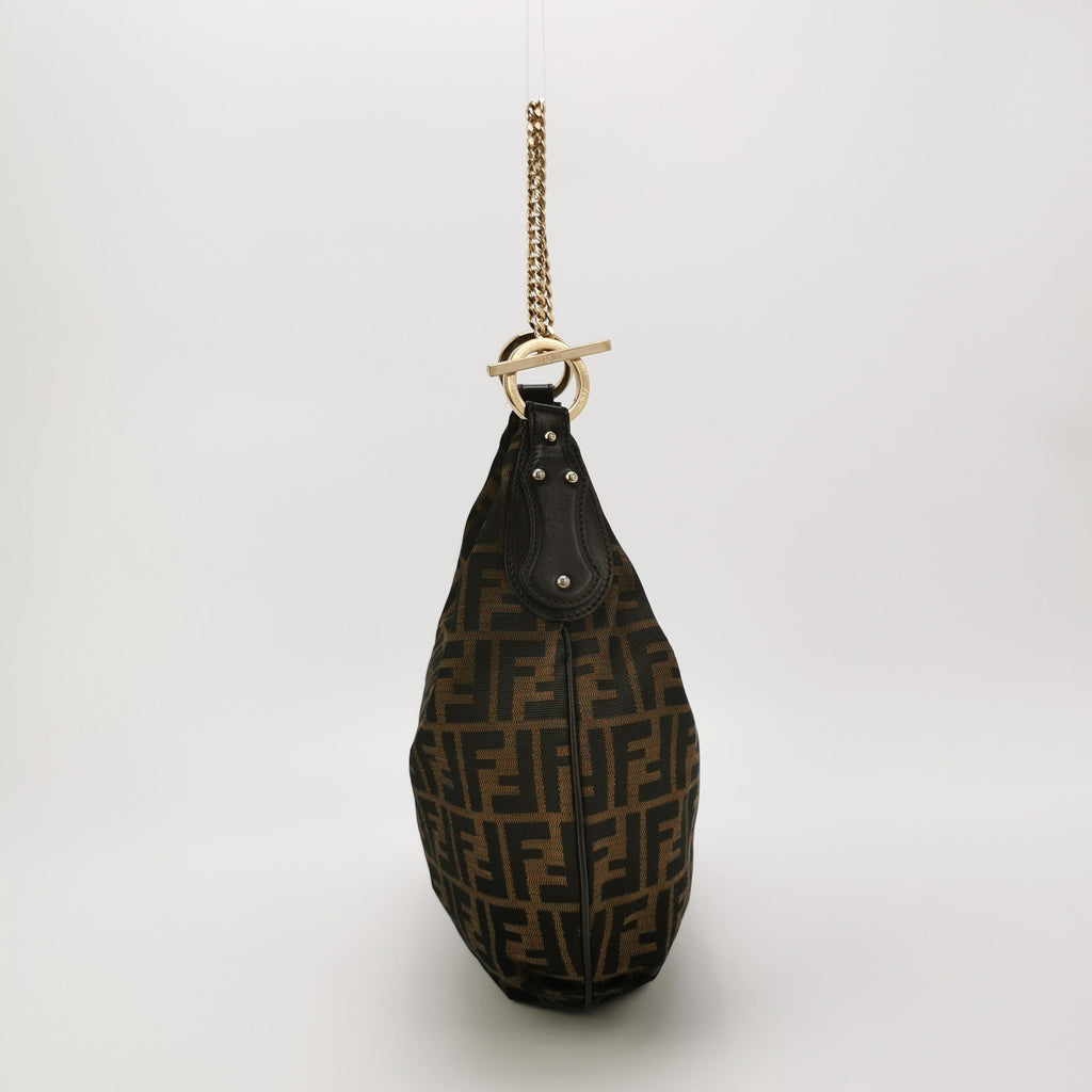 Fendi Zucca Chef Chain Hobo
