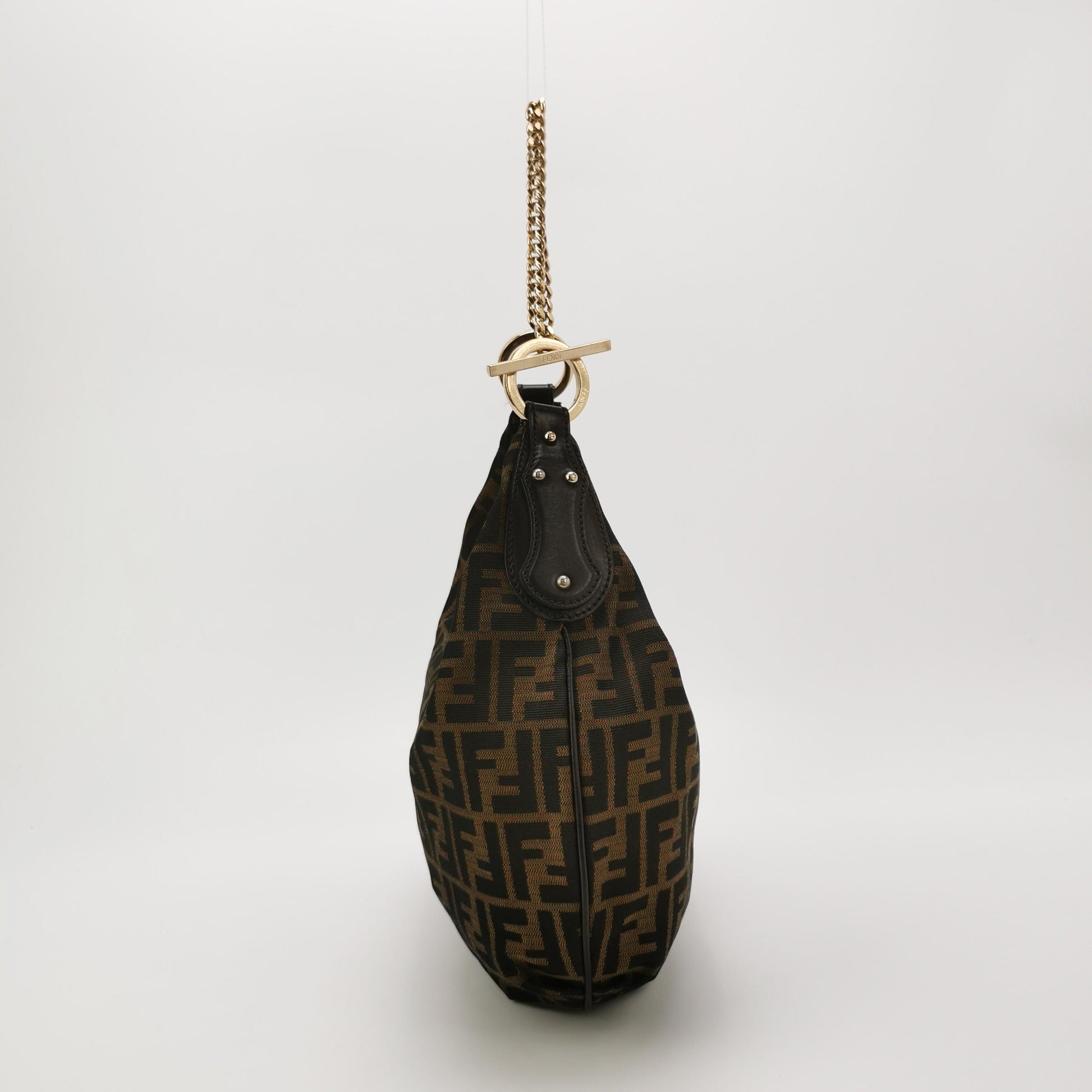 Fendi Zucca Chef Chain Hobo
