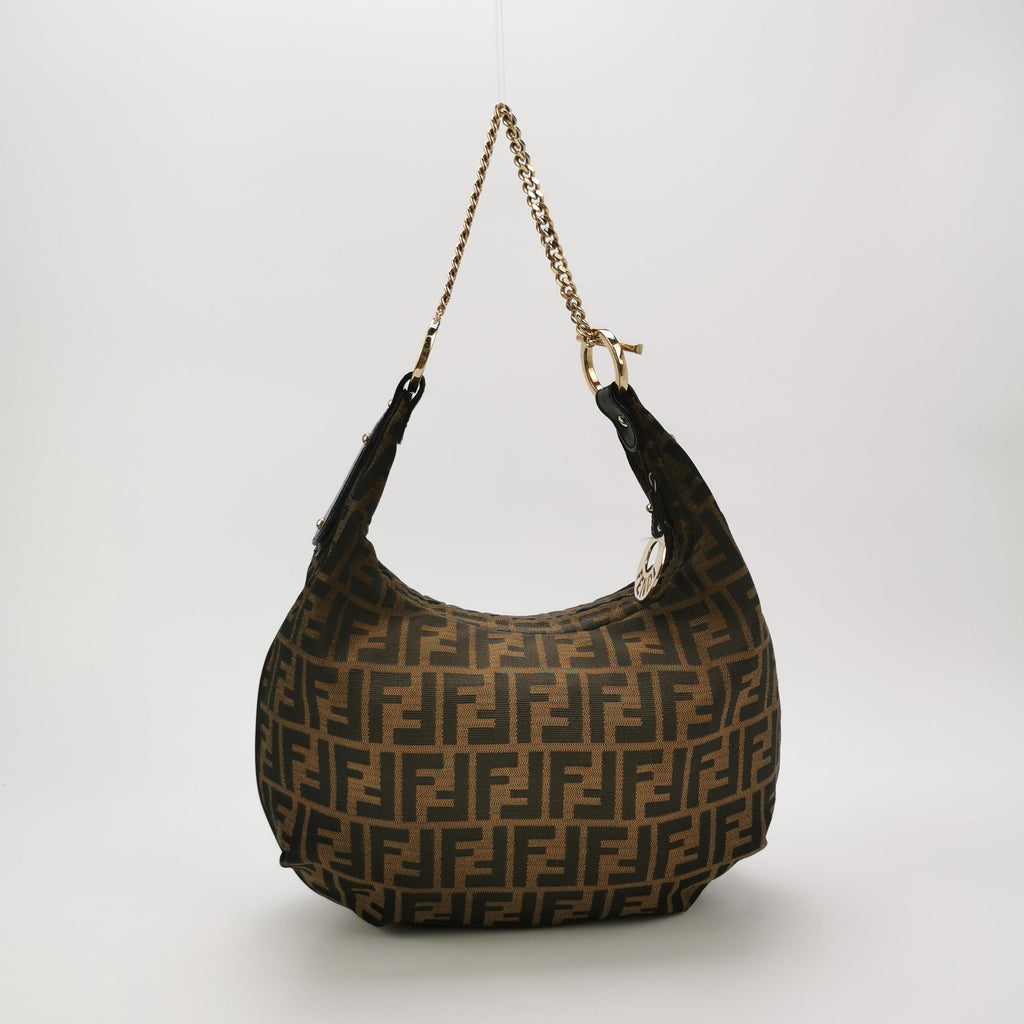 Fendi Zucca Chef Chain Hobo