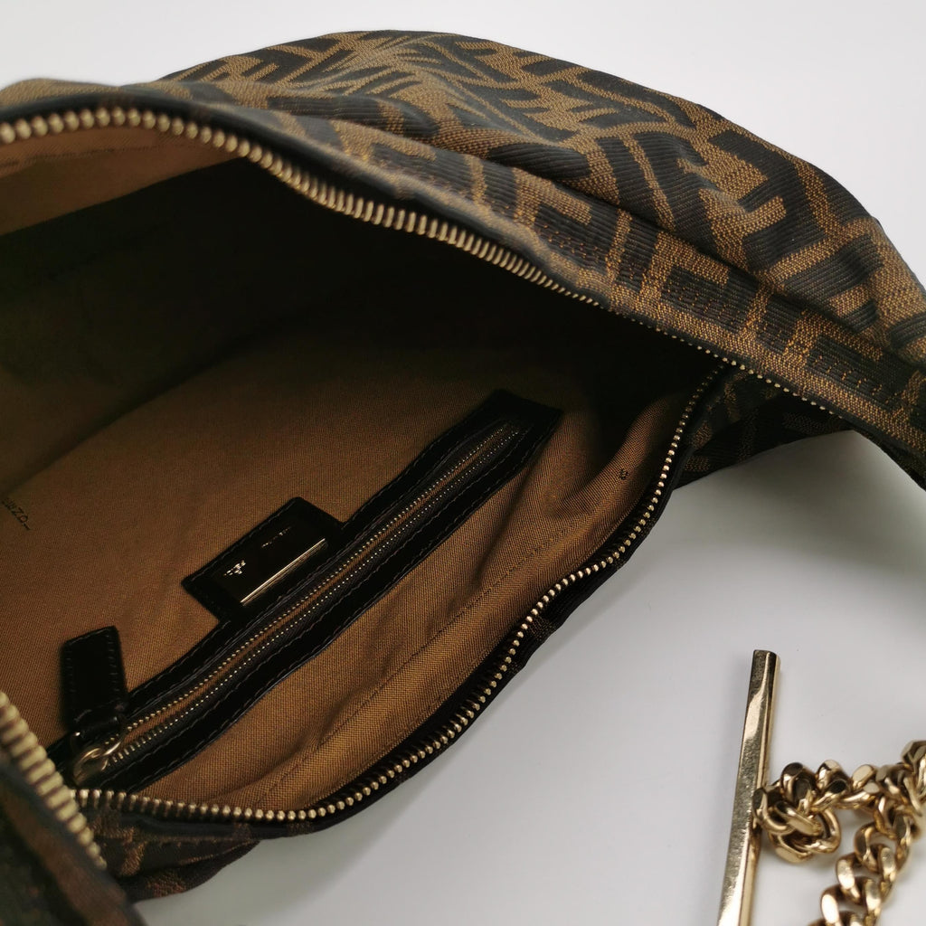 Fendi Zucca Chef Chain Hobo
