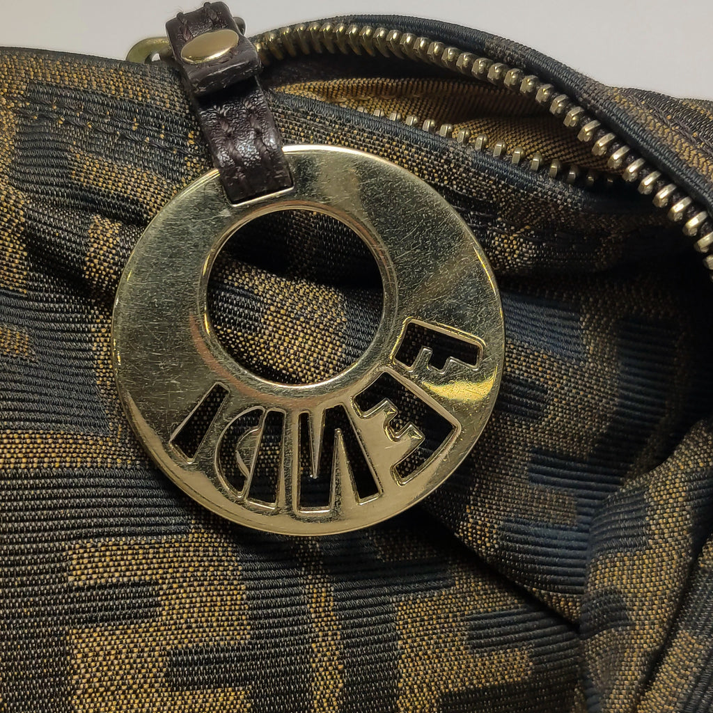 Fendi Zucca Chef Chain Hobo