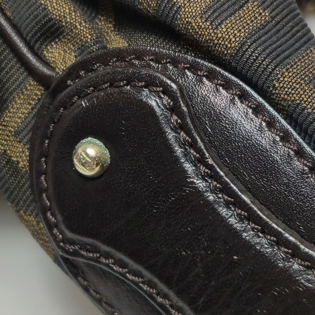 Fendi Zucca Chef Chain Hobo