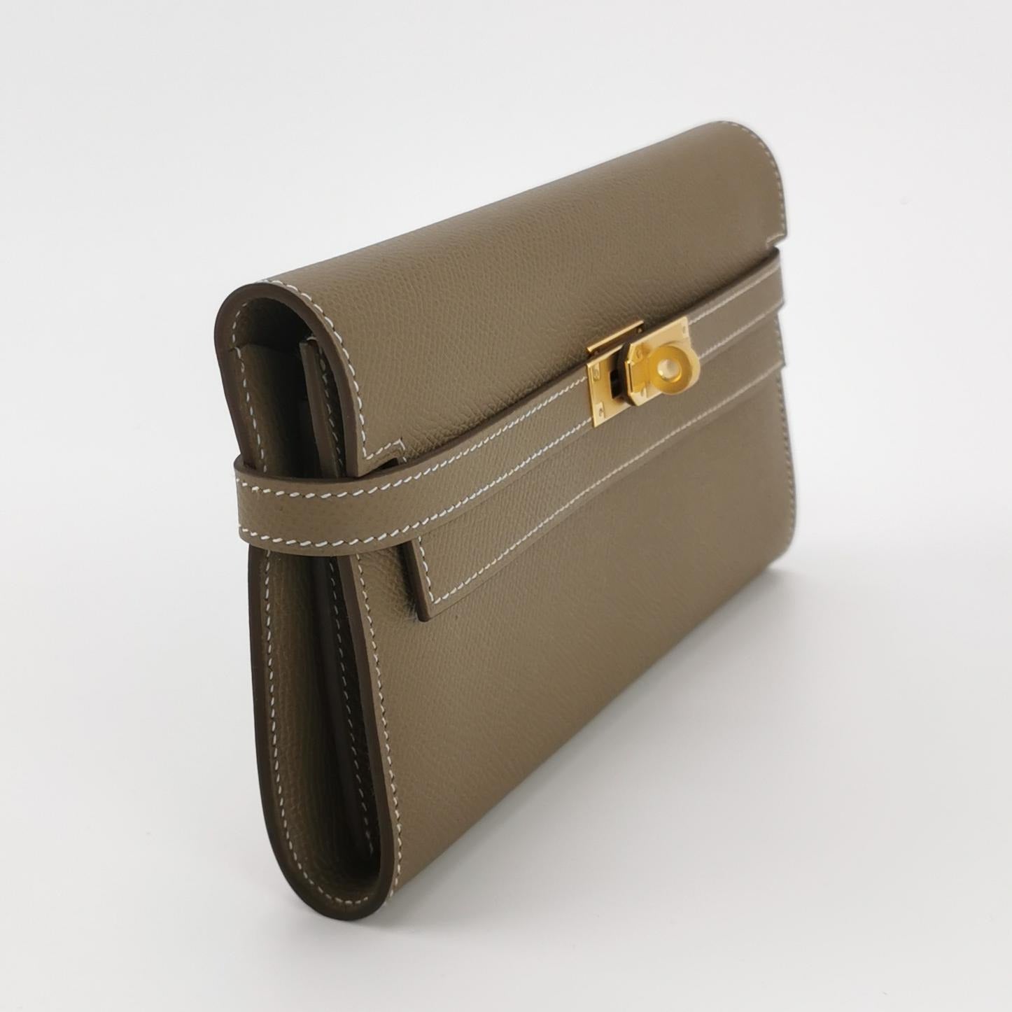 Hermès Kelly Long Wallet Epsom