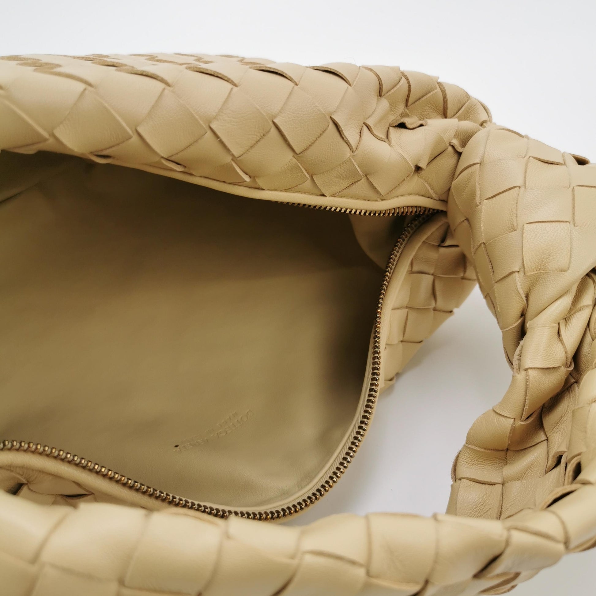 Bottega Veneta Jodie Small Light Beige