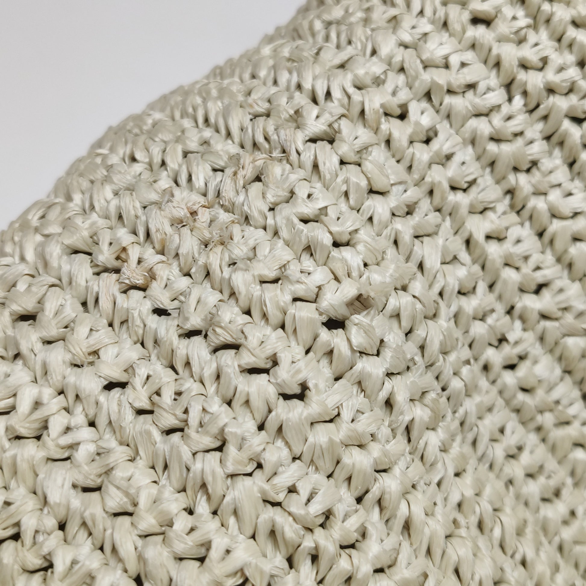 Prada Talco Raffia Tricot Large Tote