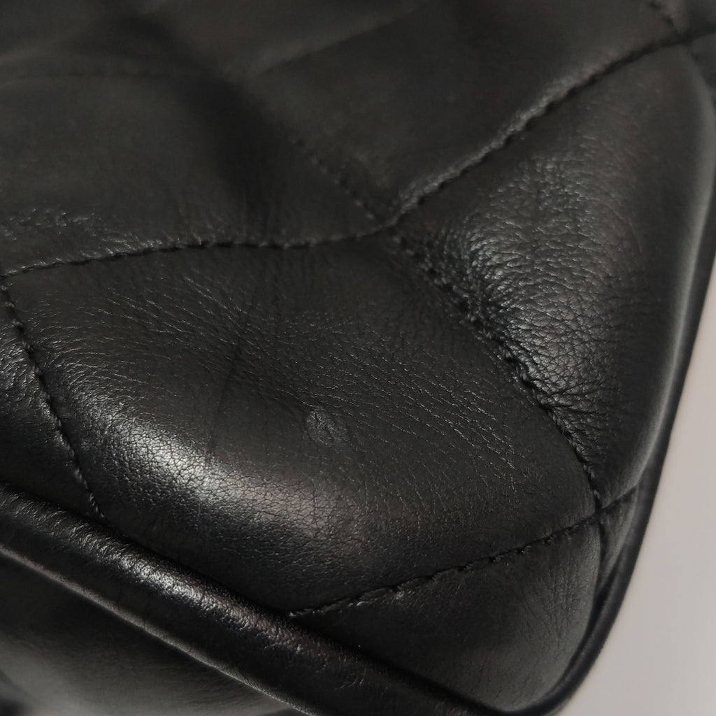 Chanel Quilted Bowling Bag