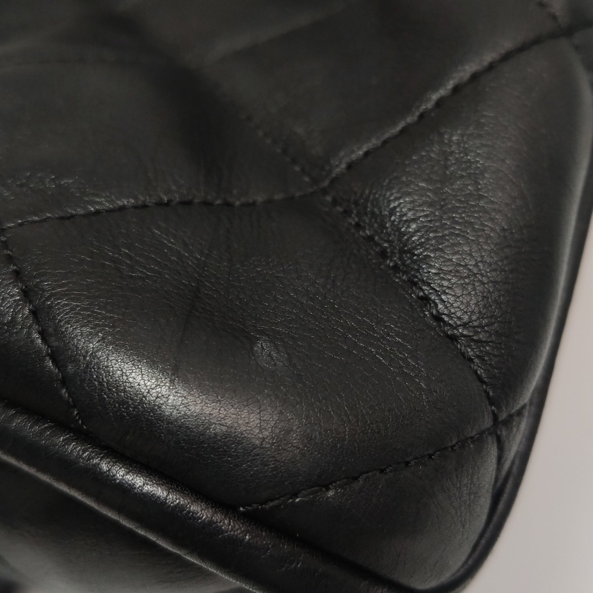 Chanel Quilted Bowling Bag