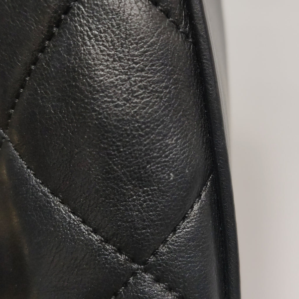 Chanel Quilted Bowling Bag