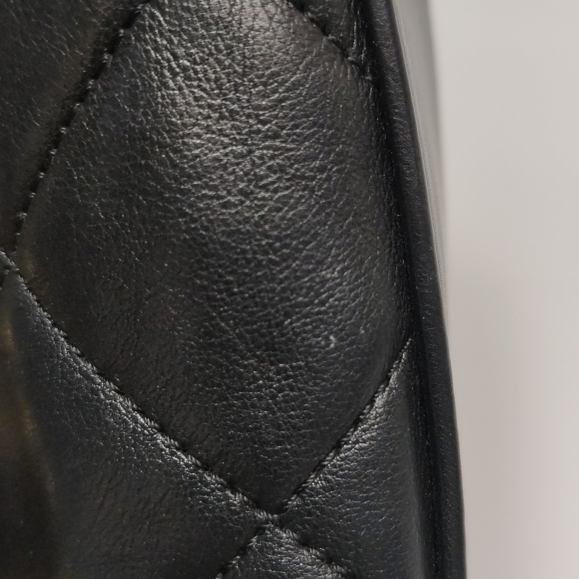 Chanel Quilted Bowling Bag