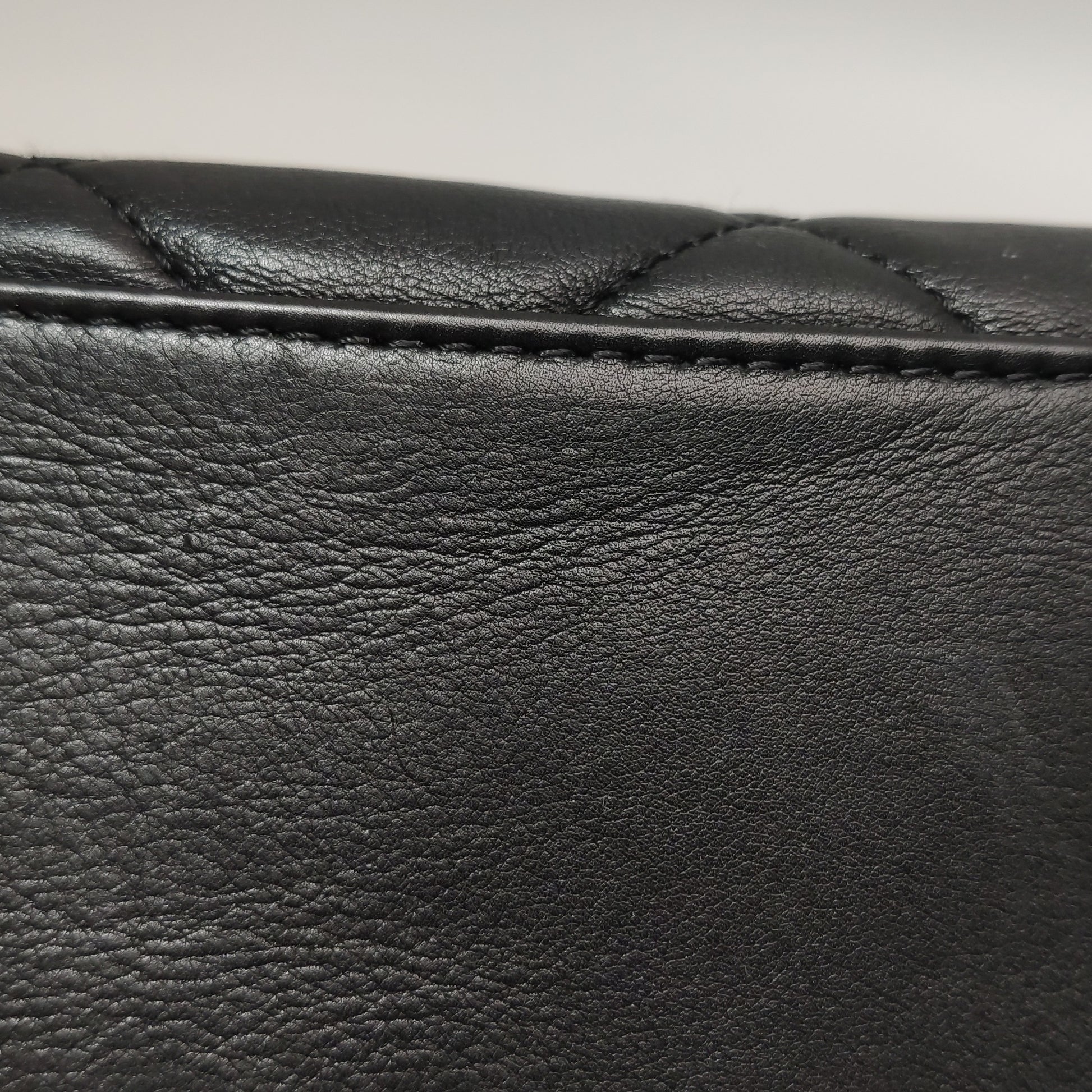 Chanel Quilted Bowling Bag