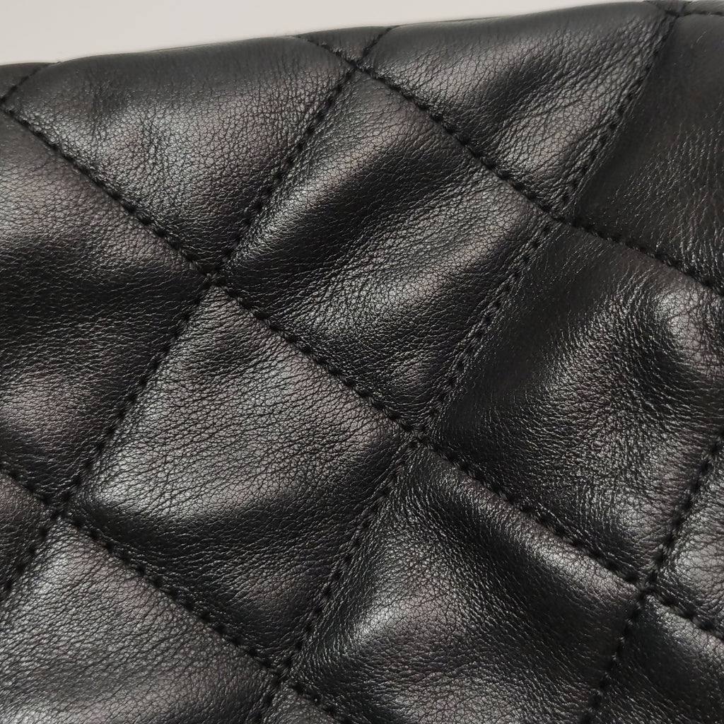 Chanel Quilted Bowling Bag