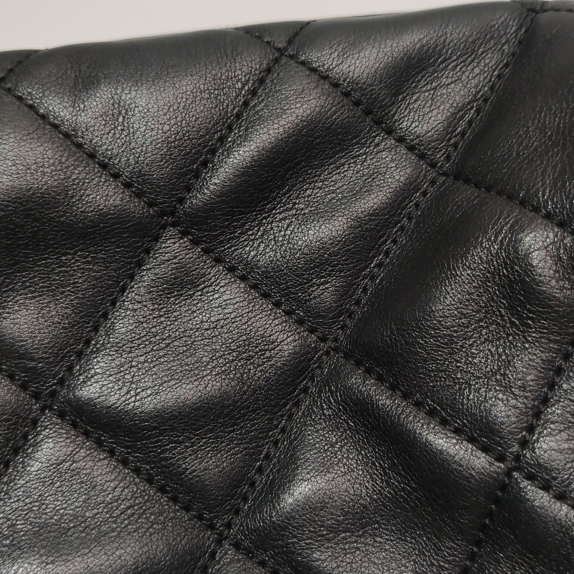 Chanel Quilted Bowling Bag