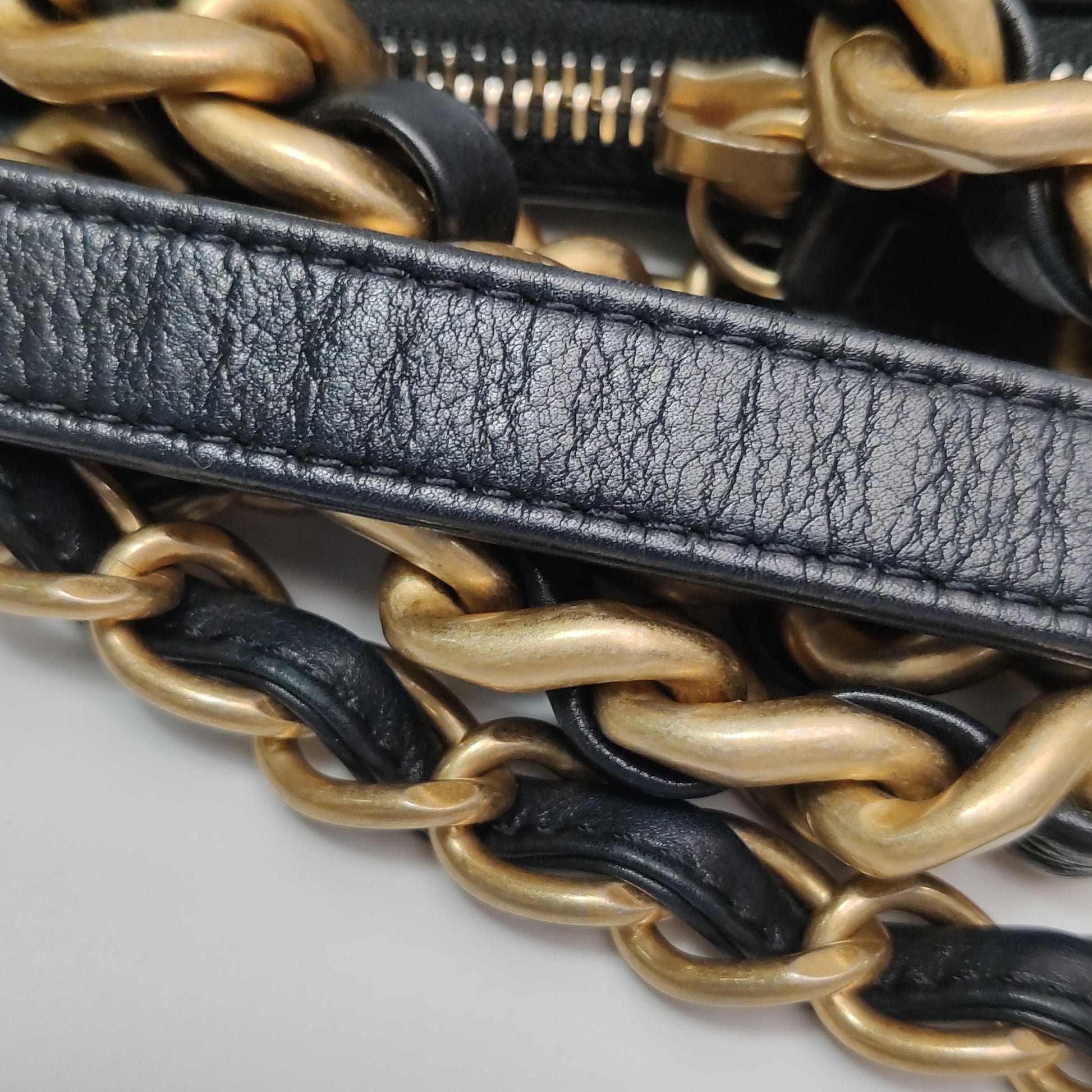 Chanel Quilted Bowling Bag