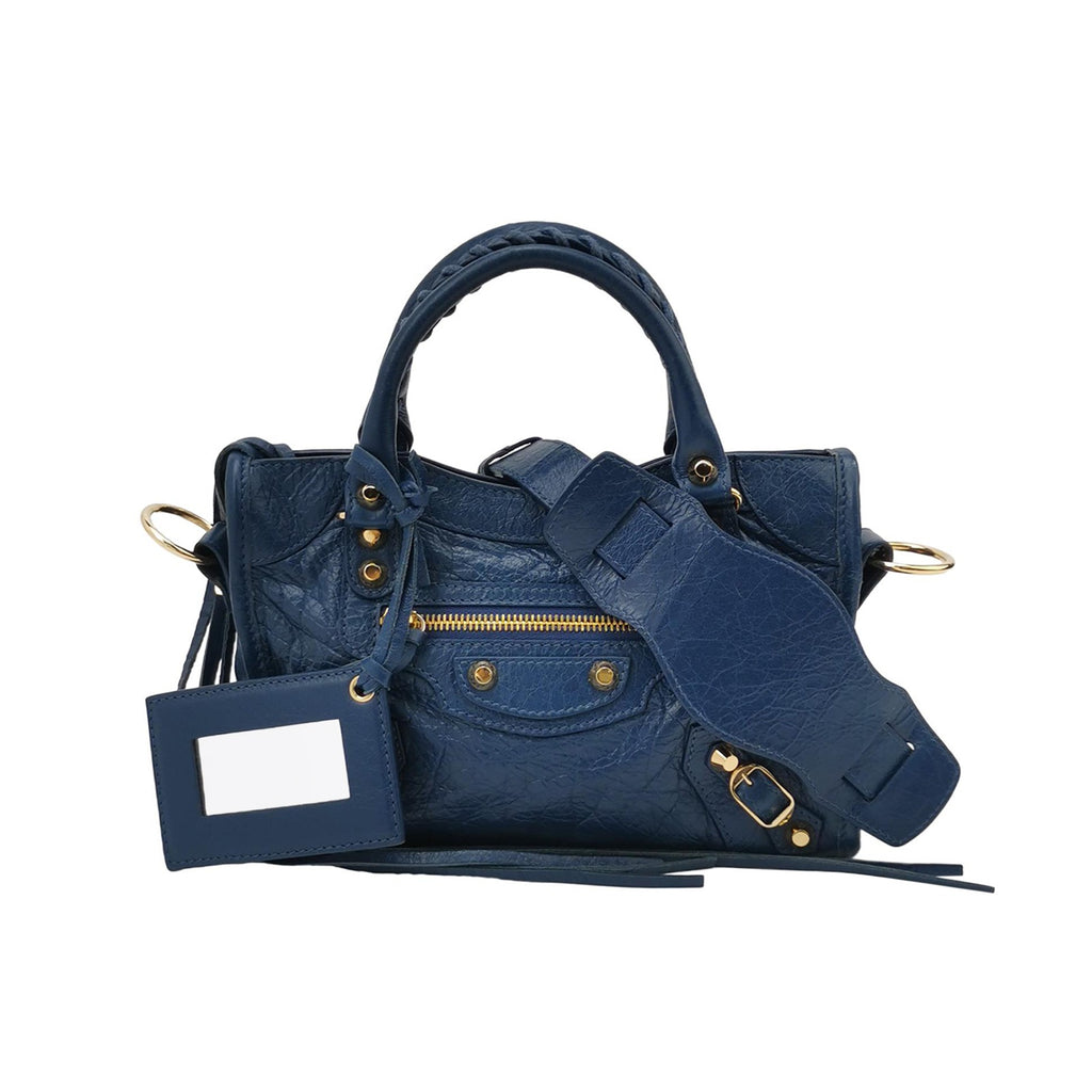 Balenciaga Classic City Mini Blue