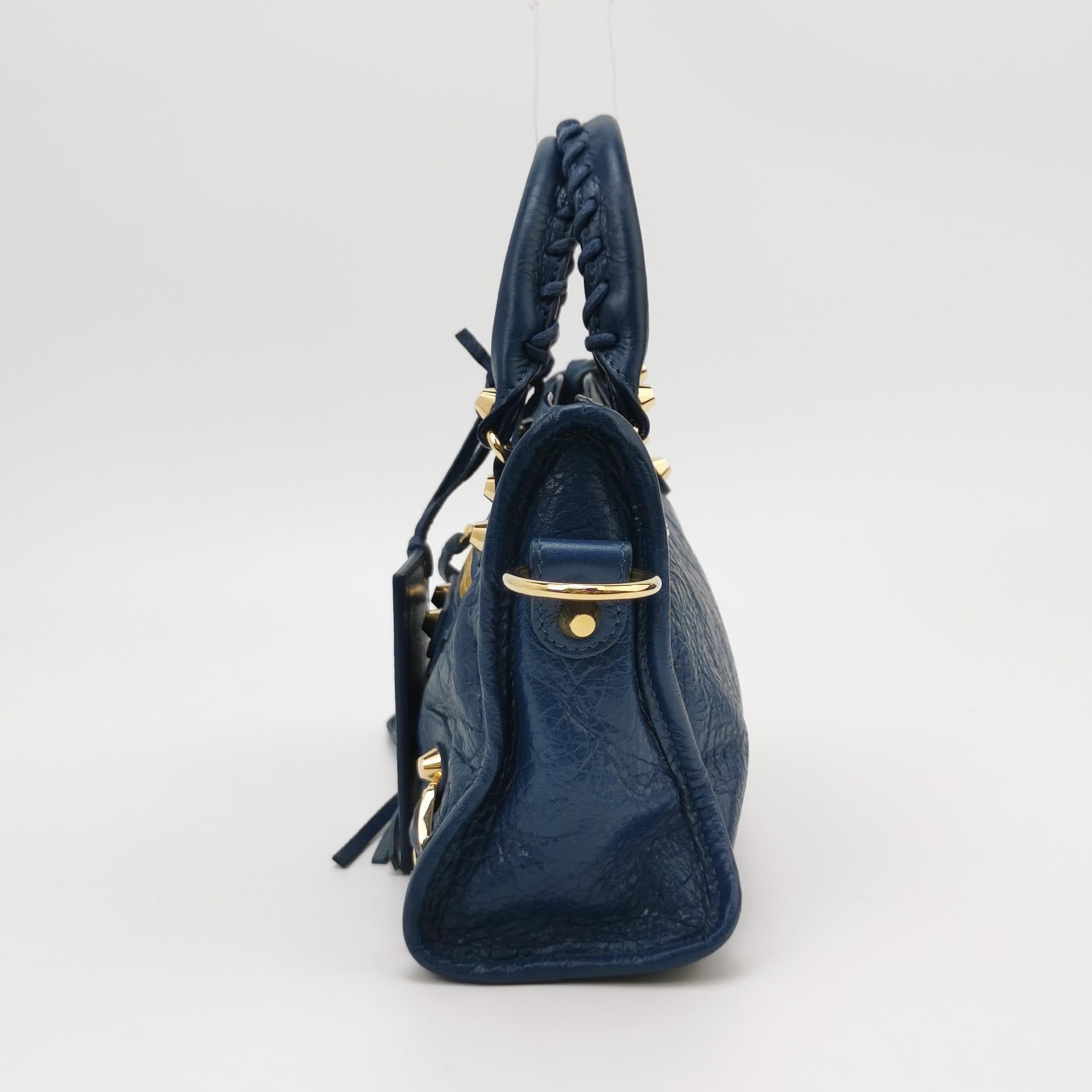 Balenciaga Classic City Mini Blue