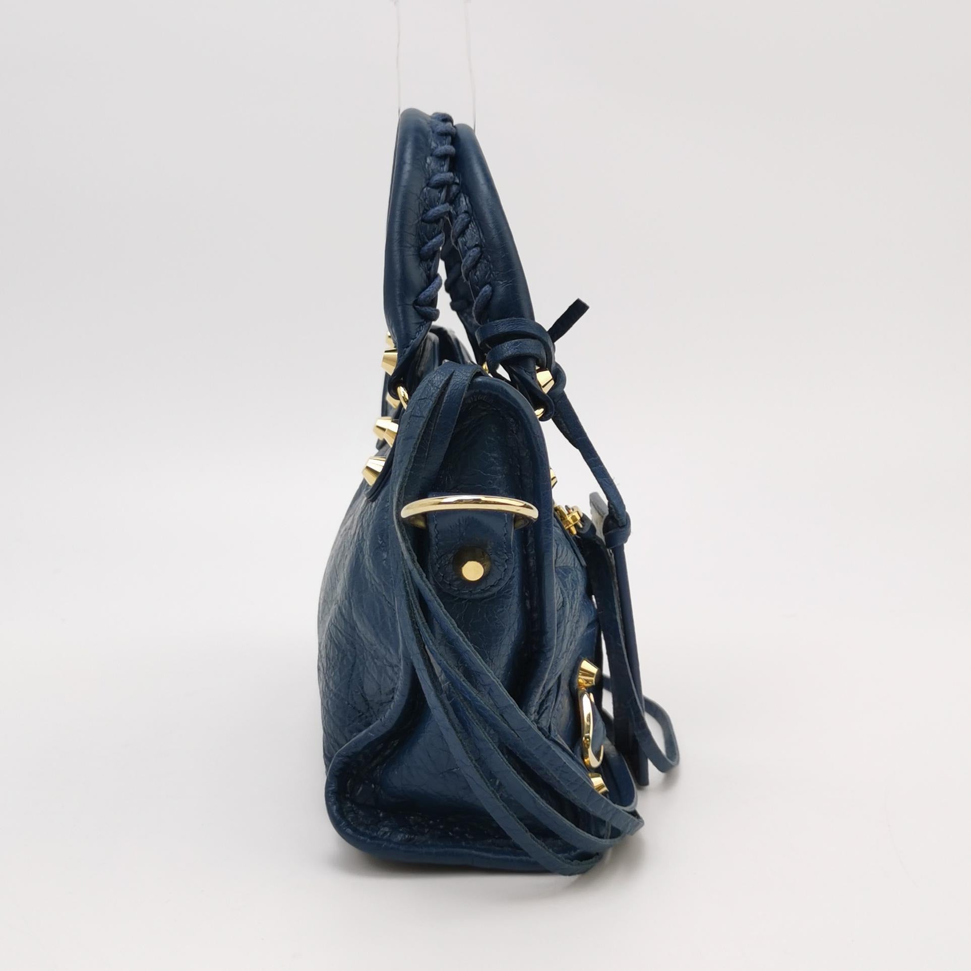 Balenciaga Classic City Mini Blue