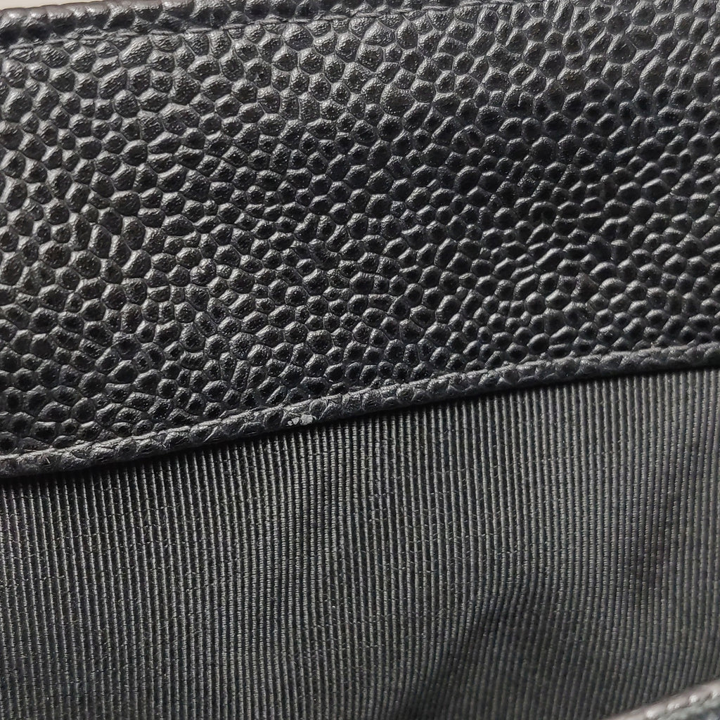 Chanel Quilted Caviar Shopper Tote