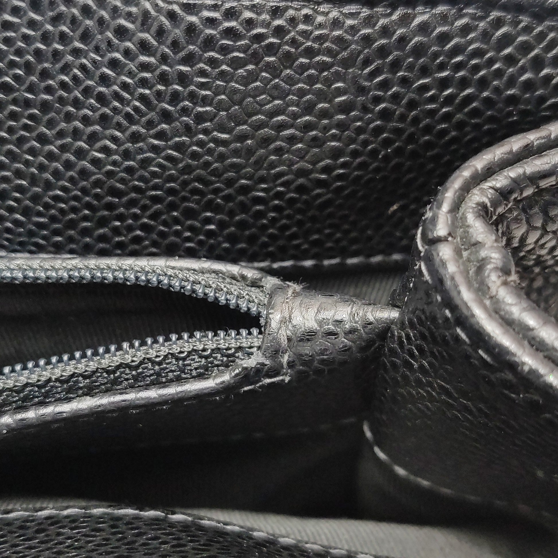 Chanel Quilted Caviar Shopper Tote