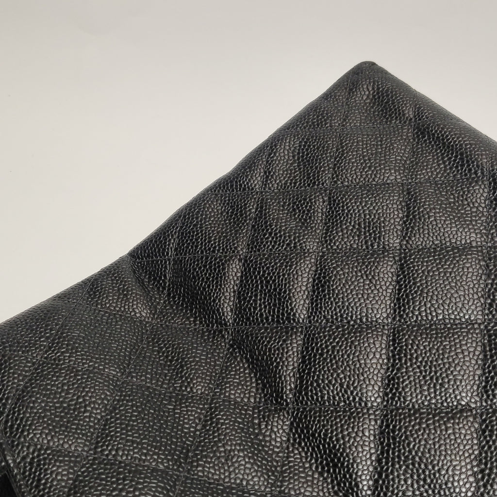 Chanel Quilted Caviar Shopper Tote