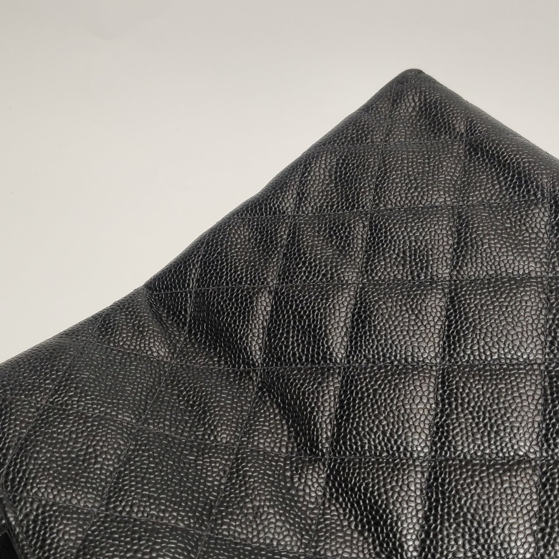 Chanel Quilted Caviar Shopper Tote