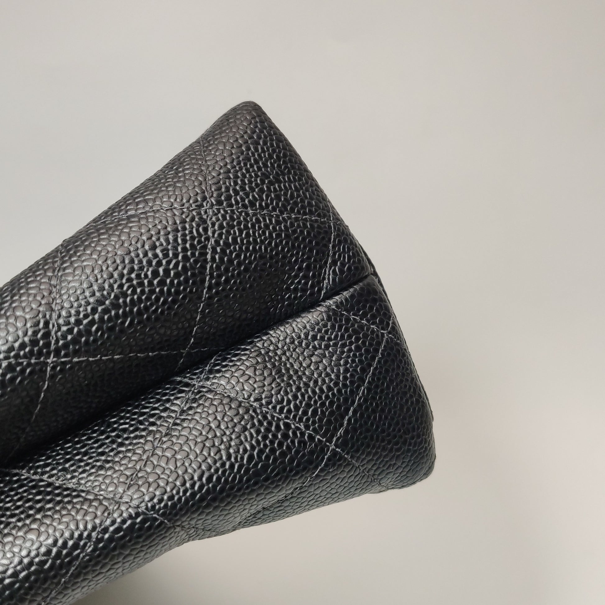 Chanel Quilted Caviar Shopper Tote