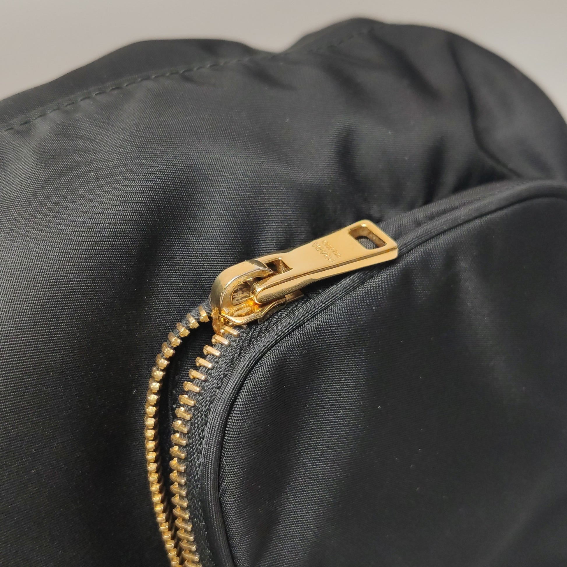 Prada Nylon Duet Drawstring Crossbody