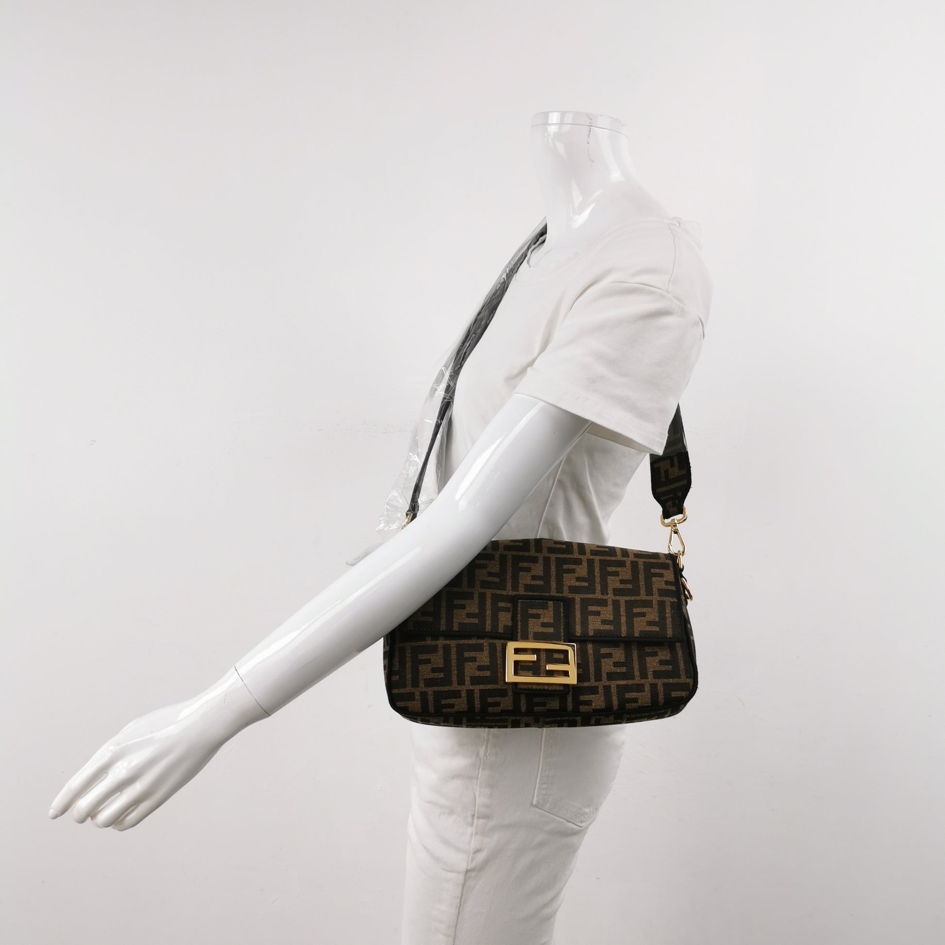 Fendi Zucca Baguette Medium