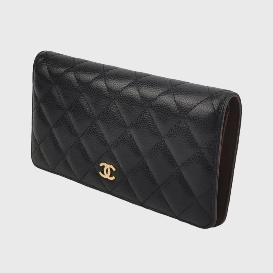 Chane Yen Wallet Caviar