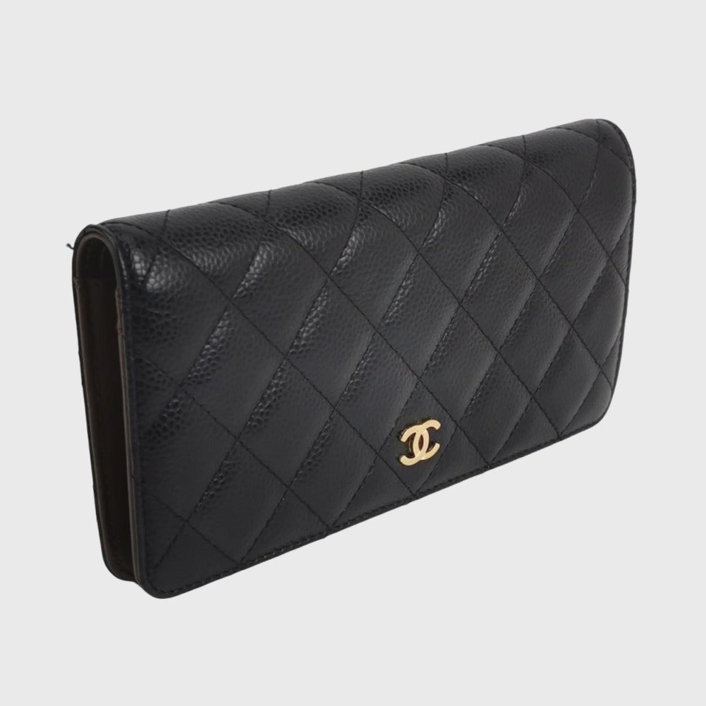 Chane Yen Wallet Caviar